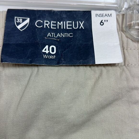 Cremieux Atlantic Beige Stone shorts size 40 NWT - Picture 7 of 13